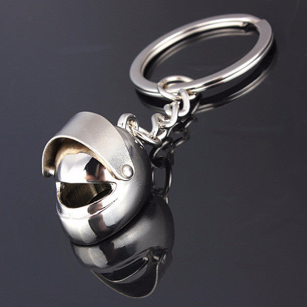 Motorcycle or Helmet Biker Key Chain