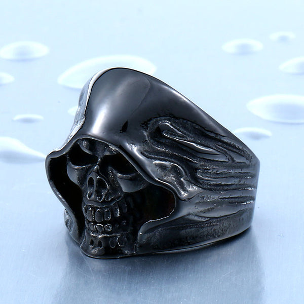 Men's Grim Reaper Skull Ring