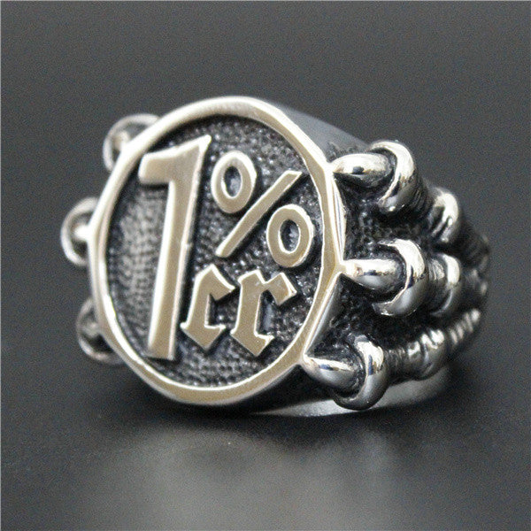 1% Er Biker Claw Ring