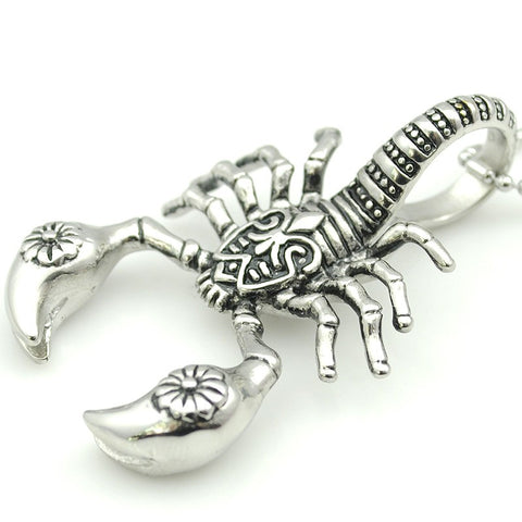 Men's Lion Head Pendant Necklace