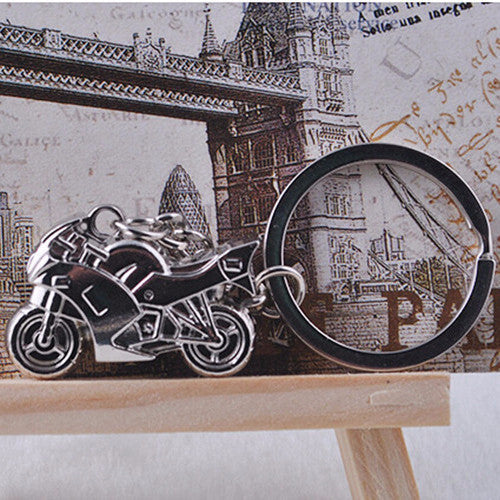 Motorcycle or Helmet Biker Key Chain