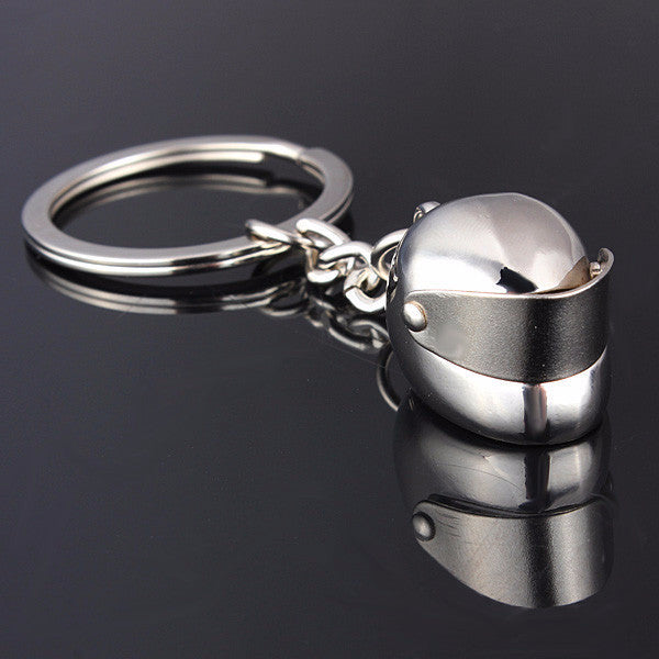 Motorcycle or Helmet Biker Key Chain
