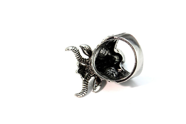 Men's Ram Baphomet Ring
